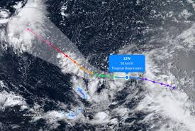 Tropical depression is about to strengthen into a storm in the Pacific Ocean