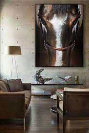Modern Equestrian Decor Ideas To Flow Seamlessly With Your Home The Plaid Horse Magazine Horse Decor Equestrian Decor Horse Art