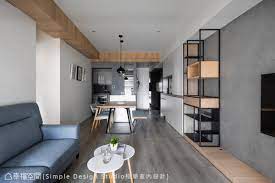 極簡室內設計團隊 新竹h宅 灰藍現代簡約宅 幸福空間 home decor home furniture