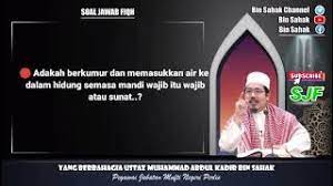 Sunnah pada saat mandi doa niat mandi wajib bahasa arab. Hukum Berkumur Dan Masukkan Air Ke Dalam Hidung Ketika Mandi Junub Dan Berwudhu Youtube