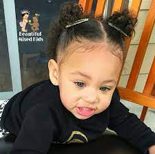 Karter Jade 1 Year Mom African American Caucasian Dad African American Baby Girl Hairstyles Baby Hairstyles Little Girl Hairstyles