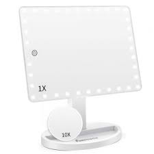 Mirrors are 5x magnification on one end, 10x on the other end. 9 Best Travel Vanity Makeup Mirrors That Are Worth The Money The Fashion Hub