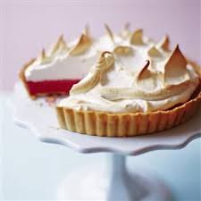 Raspberry Curd Meringue Pie Recipe Delicious Magazine Recipe Raspberry Meringue Meringue Pie Recipes Sweet Pastries