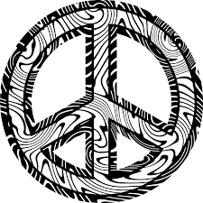 Make a coloring book with words peace sign for one click. Peace Coloring Pages To Download And Print For Free