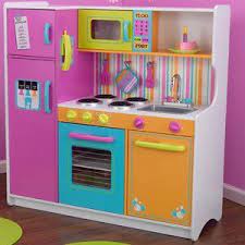Kidkraft Deluxe Big Bright Kitchen Set In 2021 Kids Play Kitchen Pretend Play Kitchen Kids Pretend Play Kitchen