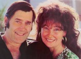 Handsome photo of Clint Walker and his 2nd wife Giselle aka Gigi. They were  married about 20 years from 1974 to her too early passing