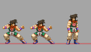 Every downward direction will cause sliding knockdown, but and are better for comboing into ultimate wolf fang fist than. Yamcha S Whirlwind Wolf Fang Fist Animation By Akira 125 On Deviantart