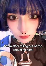 Genshin Scaramouche Falling