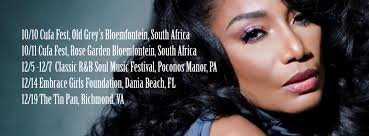Karyn White show dates for Fall