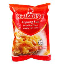 Atta, sago, pile, flour, tepung, butter, custards, sago sago, cornstarch. Krisanya Tepung Suji Semolina Flour 450g Lazada