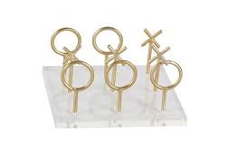 Maybe you would like to learn more about one of these? Gold And Acrylic Tic Tac Toe Game Set Living Spaces