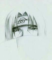 Drawing of itachi uchiha from naruto. Aprendendo A Desenhar Itachi Uchiha Art Naruto Drawings Naruto Sketch