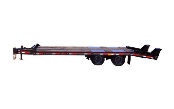 International 20DT Flatbed Trailer
