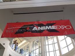 Thurs Welcoming Banner For The 2015 Anime Expo Ax At The Los Angeles Convention Center Anime Expo Los Angeles Convention Center Anime Conventions