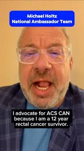 For our March volunteer spotlight, we’re featuring National Ambassador team  member Michael Holtz from @acscantennessee ., Michael is a  #ColorectalCancer survivor, a champion fundraiser, and a fierce ...