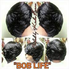Long layered and feathered wig hairstyle for black women. Pin On Cute Hair Cuts