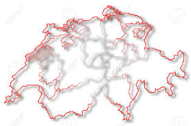 I cantoni svizzeri sono infatti troppo piccoli per poter effettuare paragoni a livello regionale e secondo molti osservatori, questo sistema di 26 cantoni ha però fatto un po' il suo tempo. Mappa Politica Della Svizzera Con I Cantoni Diversi Casi In Cui E Evidenziato Neuchatel