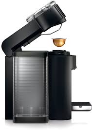 Graphite metal human interface input: Nespresso Vertuo Coffee Maker And Espresso Machine By Delonghi Piano Black Env135b Best Buy