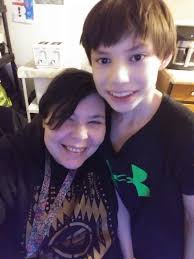 When he's sick and can't use a spoon, you improvise