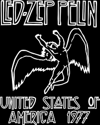 Led zeppelin logo used since 1973 features an offbeat customized font. Download Asley Simpson Led Zeppelin Led Zeppelin Logo 1977 Png Image With No Background Pngkey Com