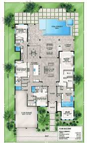 Plan 86041bw Plan De La Maison De La Floride Plan Maison Plan Maison 4 Chambres Plan Maison Architecte
