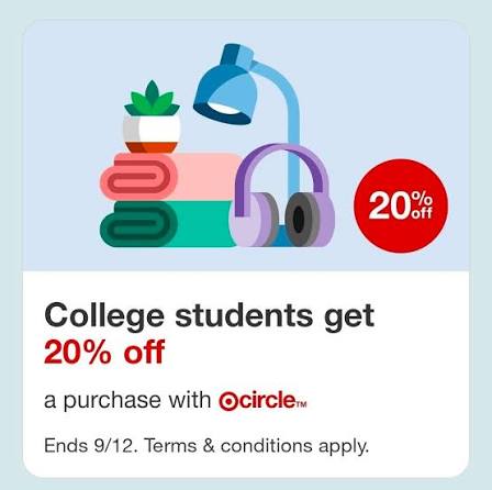 TARGET COLLEGE WISH LIST: Earn $10 💬 Heads up, college students (or parents of one)! If you're a verified student and have Target Circle, this is an easy $10 reward. Just create