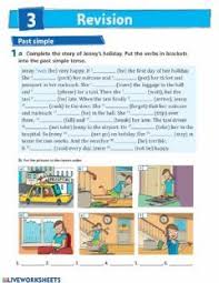 Project 2 Unit 3 Revision Language English Grade Level Pre Intermediate School In 2020 Reading Comprehension For Kids English Lessons For Kids Simple Past Tense