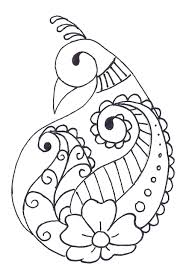 May 2013 Henna Peacock Cookie Tutorials Embroidery Patterns