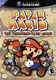 Paper Mario Thousand Year Door Gamecube Game Gamecube Games Paper Mario Mario Games