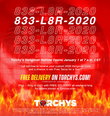 Check out all the latest torchy's tacos coupons and apply them for instantly savings. Torchy S Tacos Rings In The New Year With Hangover Hotline To Torch 2020 And Help Taco Fans Rally Business Wire