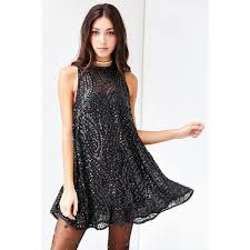 Raga Sequin Swing Dress 249 Liked On Polyvore Featuring Dresses Black Sequin Cocktail Dresses Trapeze Dress Black Dress Urban Dresses Dresses Swing Dress