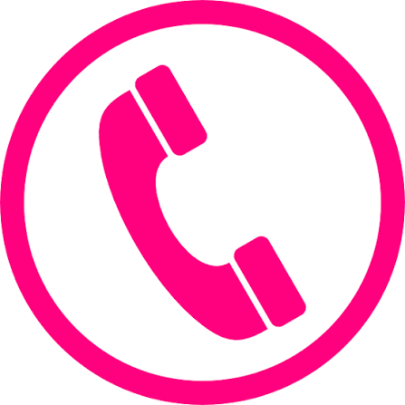 Pink Phone Icon Clip Art at Clker.com - vector clip art online, royalty free & public domain