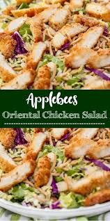 Applebees Oriental Chicken Salad Food Info In 2020 Asian Chicken Salad Recipe Oriental Chicken Salad Best Salad Recipes