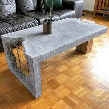 Concrete And Wood Coffee Table Show Your Work Email For Features Artisanborn Artis Concrete Coffee Table Coffee Table Wood Coffee Table Design