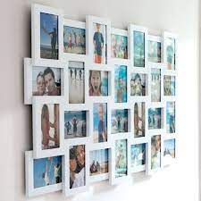 Free high digital printing ( if needed) plz mail your pics at framinghouseindia@gmail.com. Studio 28 Multi Frame Large White Photo Frame Authentics Frame Wall Collage Multi Photos Frame Photo Frame Wall