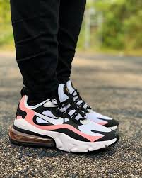 Nike Pink And Black Air Max 270 React Sneakers In 2020 Nike Air Max For Women Nike Air Air Max
