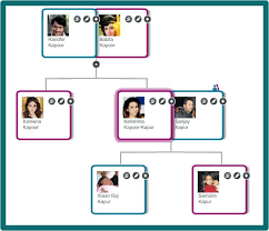 Part Of The Big Family Tree Of Gorgeous Kareena Kapoor Find The Complete Family Tree On Imlee Com Family Tree Big Family Family