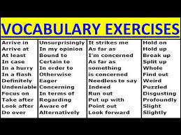 English Vocabulary Exercises Intermediate Advanced Vocabulary Words English Learn With Mean Vocabulary Words Vocabulary Exercises English Vocabulary Exercises