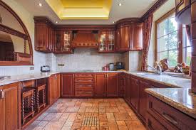 how to stain kitchen cabinets darker