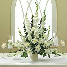 Imagine having a backup floral arrangement 52 weeks a year. Enchanted Love Altar Arrangement Large Flower Arrangements Easter Flower Arrangements Funeral Flower Arrangements
