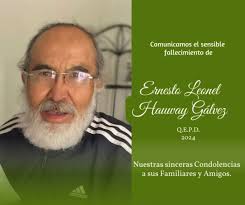 #viñadelmar, Con profundo pesar, comunicamos el sensible fallecimiento de,  Ernesto Leonel Hauway Gálvez🌹, Q.E.P.D🕊🙏, Su memoria vivirá por siempre  en nuestros corazones., Agradecemos profundamente las ...