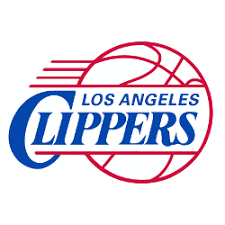 Additional details include a gray undervisor. Los Angeles Clippers Primary Logo Sports Logo History