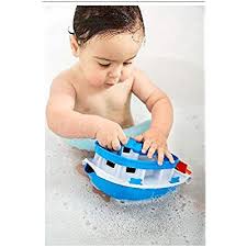 Buy Green Toys Paddle Boat Blue Grey Pretend Play Motor Skills Kids Bath Toy Floating Pouring Vehicle No Bpa Phthalates Pvc Dishwasher Safe Recycled Plastic Made In Usa Online In Turkey B07yfgrpnx