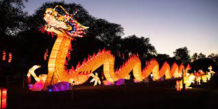 Outdoor Lantern Display Lights Up The Night At Franklin Park Zoo