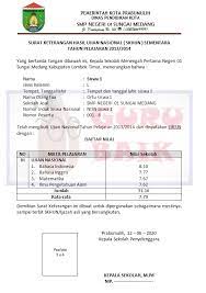 Silahkan isi data kolektif dan data pada menu lainnya. Cara Membuat Skhu Sementara 2021 Dengan Mail Merge Dilengkapi Contoh Guru Baik
