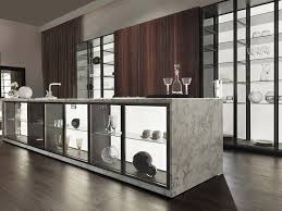 Download The Catalogue And Request Prices Of Villa Livia By Fendi Cucine Custom Wood And Glass Kitchen With I Modern Kitchen Design Luxury Kitchens Fendi Casa