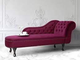 meridienne chesterfield cote droit en velours rouge nimes beliani fr lounge sofa chaise lounge sofa storage chaise lounge