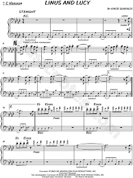 Learn to play in minutes. Music Sheet Every Song Linus And Lucy Clarinet Sheet Music