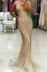 Mermaid Spaghetti Strap Black Beading Long Prom Dress Night Dress Long Elegant Elegant Dresses Shrug For Dresses