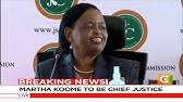 Justice koome full name is martha karambu koome. 8ke3ttyriqqsdm